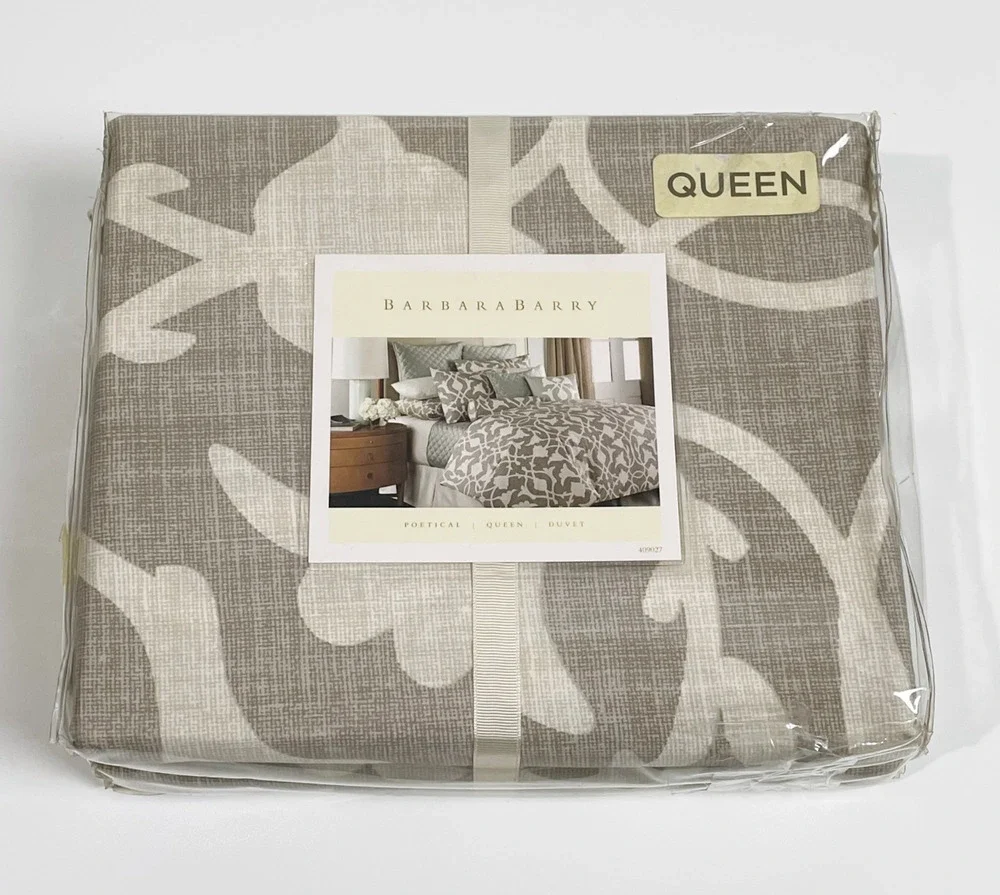 Barbara Barry Poetical Queen Duvet Cover